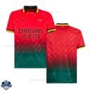 AC Milan Red Fourth Men Football Shirt 24/25 - Overview