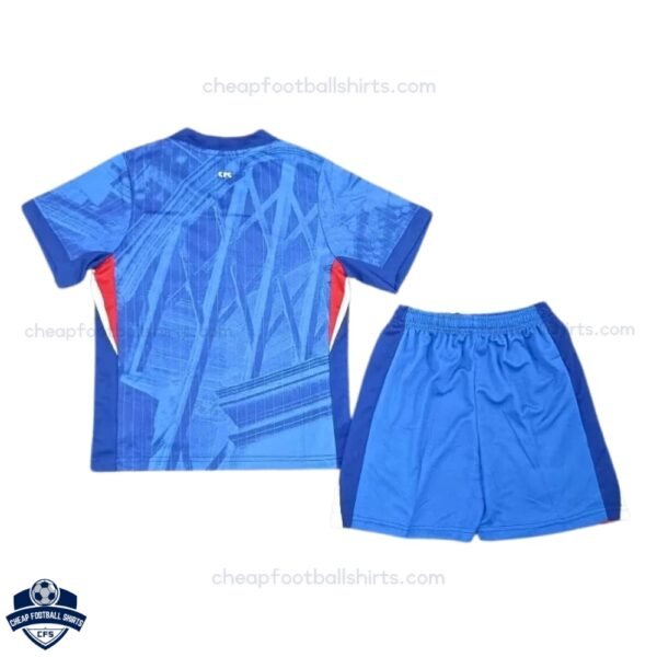 Chelsea Home Kids Football Kit 25/26 - Back View