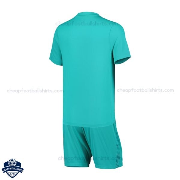 Everton Goalkeeper Blue Kids Football Kit 24/25 - Back View