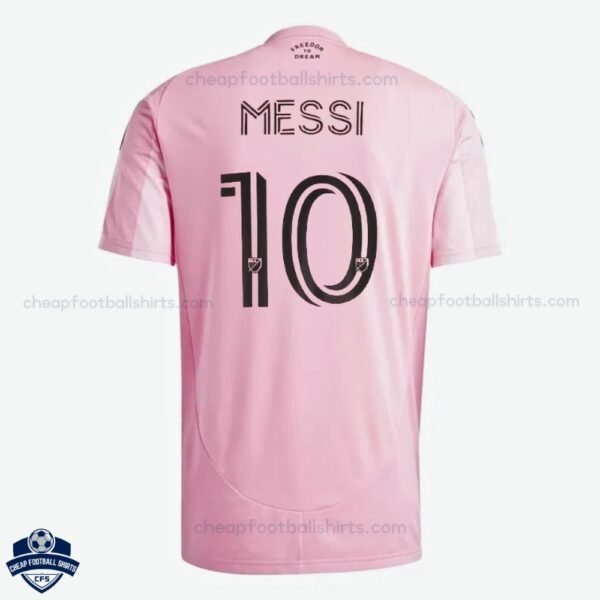 Inter Miami Home Men Football Shirt 25/26 MESSI 10 - Back View