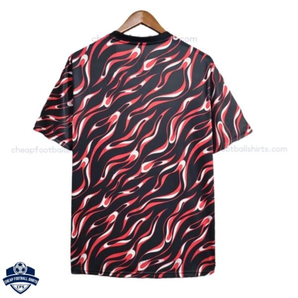 Manchester United Red Training Men Football Shirt 25/26 - Back View