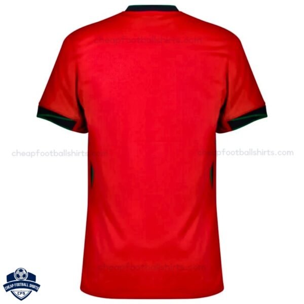 Portugal Home Men Football Shirt 24/25 - Back View