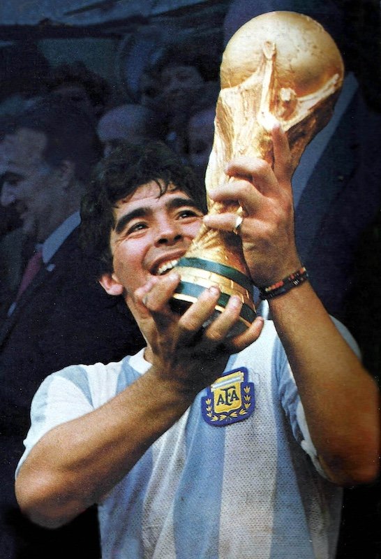 Diego Maradona’s 'Goal of the Century' against England in the 1986 World Cup