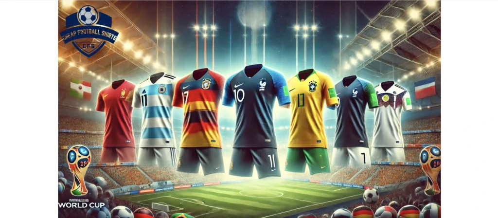 Kits from the 2018 World Cup