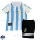Argentina Home Kids Football Kit 1994 - Front View