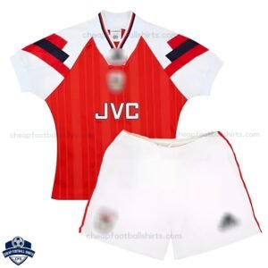 Arsenal Home Kids Football Kit 1992/94 - Front View
