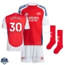 Arsenal Home Kids Football Kit 24/25 STERLING 30 - Over View
