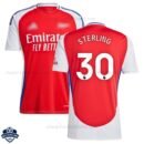 Arsenal STERLING 30 Home Men Football Shirt 24/25 - Over View