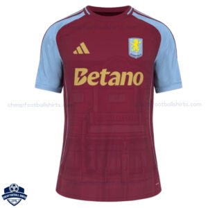 Aston Villa Home Cheap Football Shirts 2025/26 - Front View