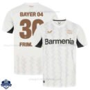Bayer Leverkusen Away Men Football Shirt 24/25 FRIMPONG 30 - Over View