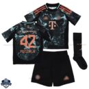 Bayern Munich Away Kids Football Kit 24/25 MUSIALA 42 - Front View