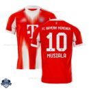 Bayern Munich Home Men Football Shirt 25/26 MUSIALA 10