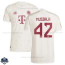 Bayern Munich Third Men Football Shirt 24/25 MUSIALA 42 - Front View