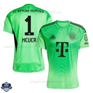 Bayern Munich NEUER 1 Goalkeeper Men Football Shirt 25/26