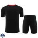 Liverpool Black Red Training Kids Football Kit 24/25 - Back View