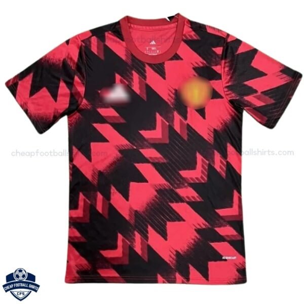 Manchester United Pre-Match Men Football Shirt 24/25 - Front View