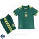 Mexico Green Special Kids Football Kit 25/26 - Front View