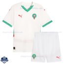 Morocco Away Kids Cheap Football Kit 2025/26 - Front View