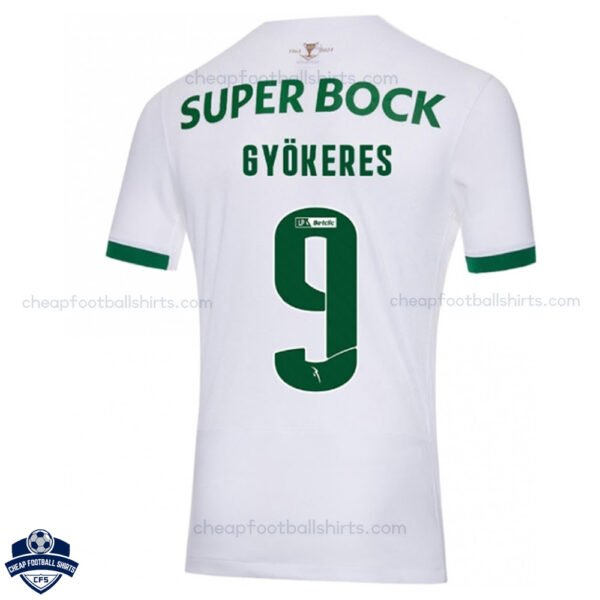 Sporting CP GYÖKERES 9 Away Men Football Shirt 24/25 - Back View