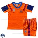 Retro Barcelona Away Kids Football Kit 1991/92 - Front View