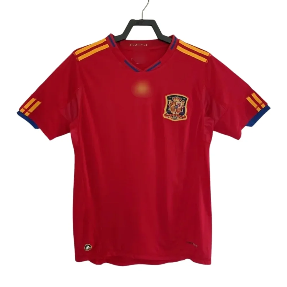 Spain Home Men Football Shirt 2010 - Front View