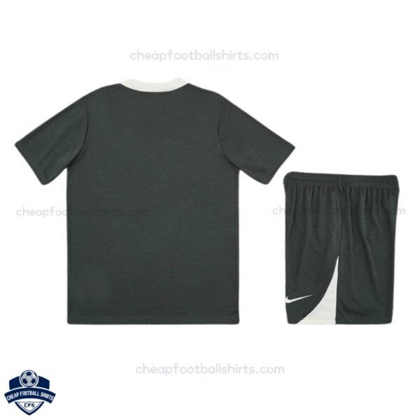 Chelsea Dark Green Pre Match Kids Football Kit 25/26 - Real Back View