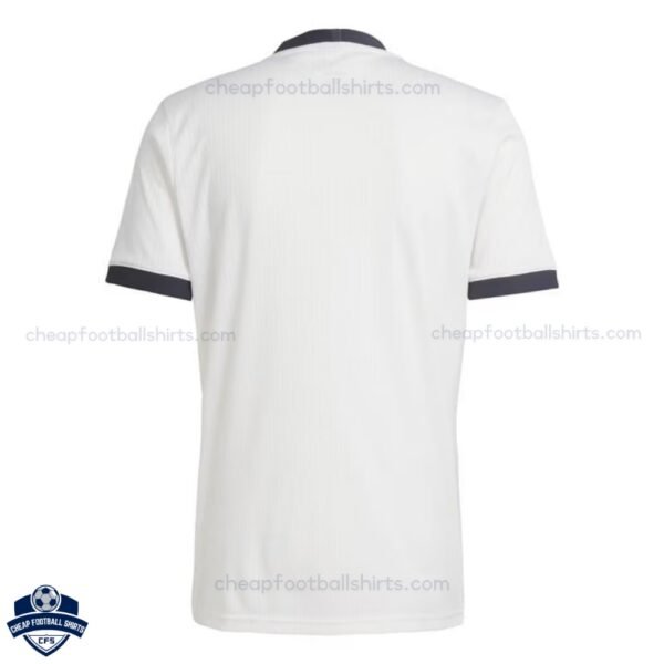 Germany White 125th Anniversary Men Football Shirt 25/26 - Back View