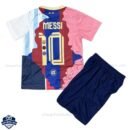 Barcelona Messi Commemorative Kids Football Kit 25/26 - Back View