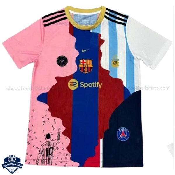 Barcelona Messi Commemorative Men Football Shirt 25/26 - Front View