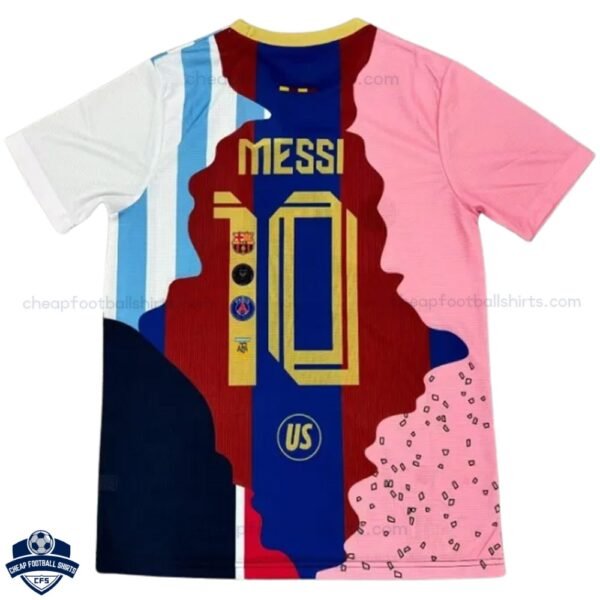 Barcelona Messi Commemorative Men Football Shirt 25/26 - Back View