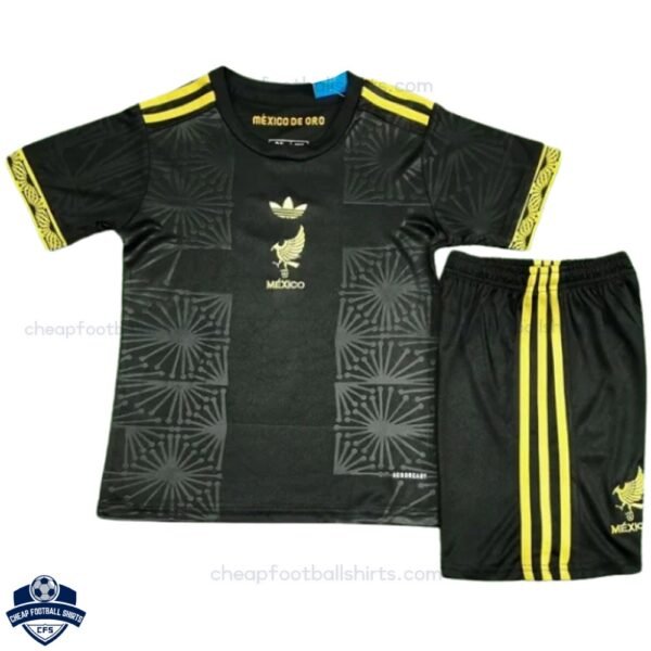 Mexico Golden Cup Kids Football Kit 25/26 - Front View