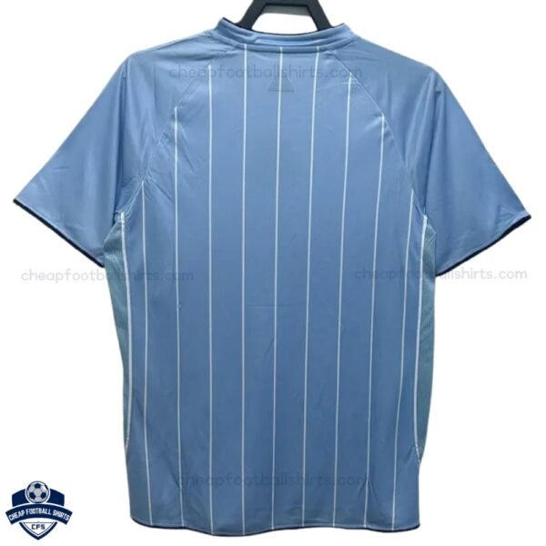 Manchester City Home Men Football Shirt 2007/08 - Back View