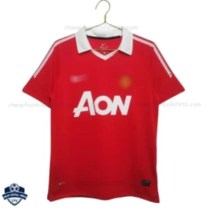 Manchester United Home Men Football Shirt 2010/11 - Front View