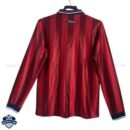 England Away Men Football Shirt 1998 Long Sleeve - Back View