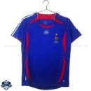 Retro France Home Men Football Shirt 2006 - Front View