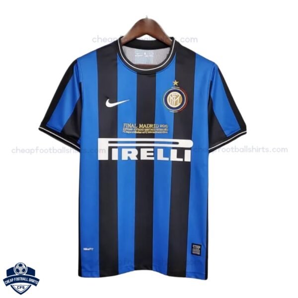Inter Milan Champion Home Men Football Shirt 2010 - Front View