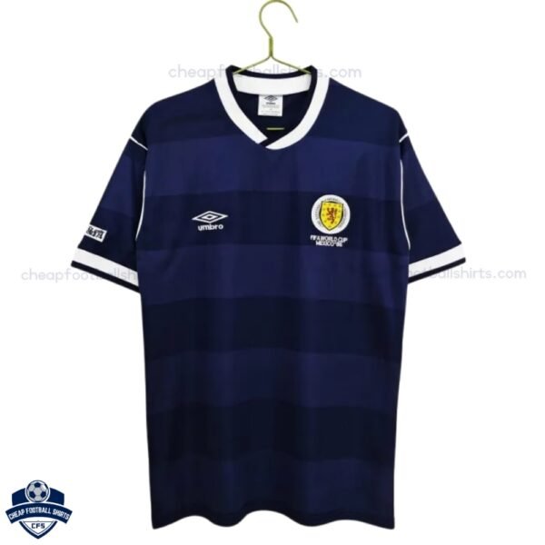 Scotland Home Men Football Shirt 1987/88 - Front View