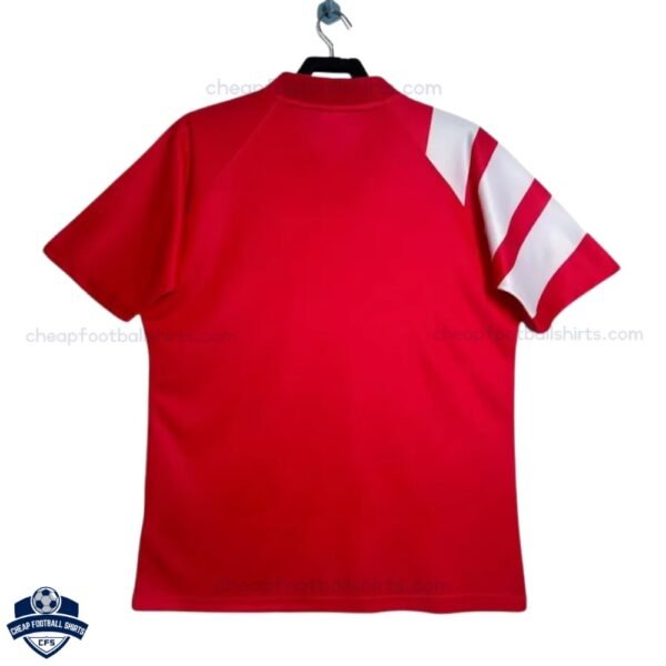 Liverpool Home Men Football Shirt 1991/92 - Back View