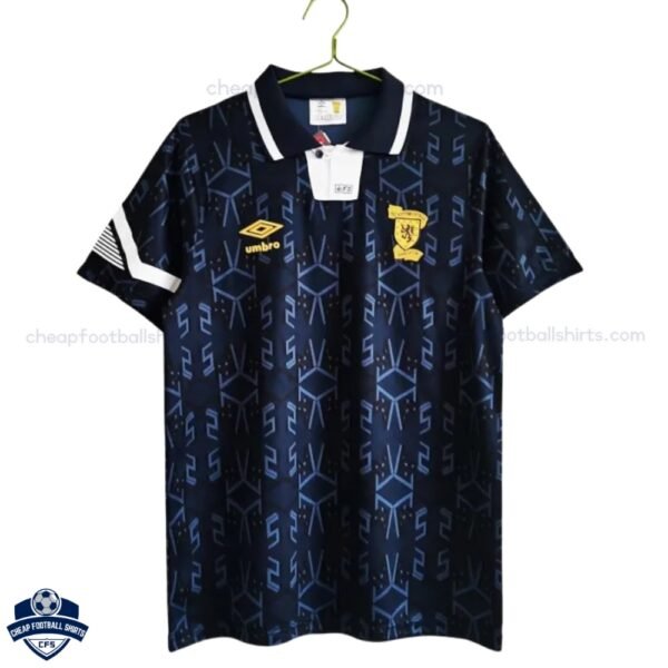 Scotland Home Men Football Shirt 1992/93 - Front View