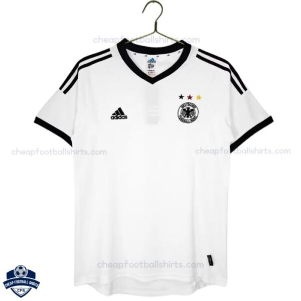 Germany Home Men Football Shirt 2002 - Front View