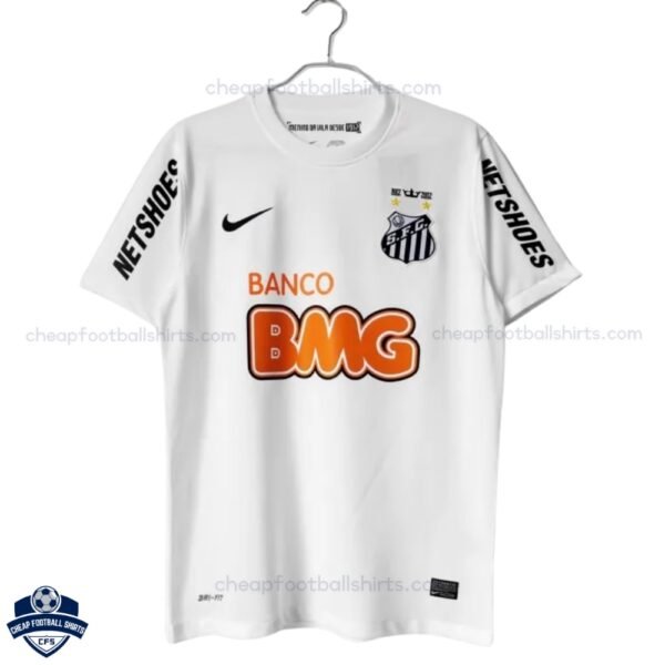 Santos Home Men Football Shirt 2013 - Front View