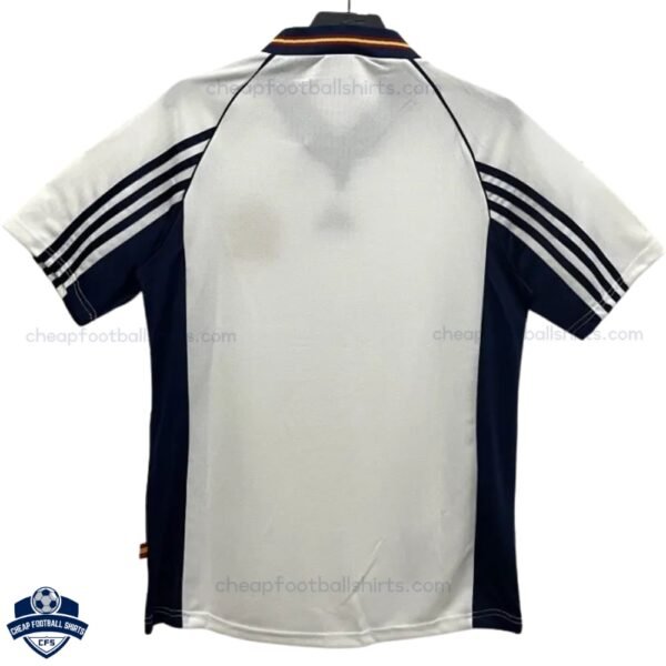 Spain Away Men Football Shirt 1998 - Back View