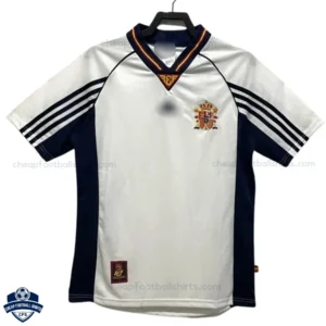 Spain Away Men Football Shirt 1998 - Front View