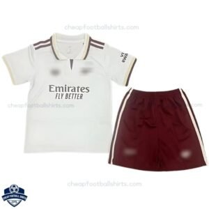 Arsenal Third Kids Football Kit 25/26 - Front View