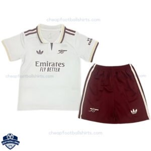 Arsenal Third Kids Football Kit 25/26 - Front View