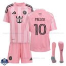 Inter Miami MESSI 10 Home Kids Cheap Football Kit 2025/26 - Over View