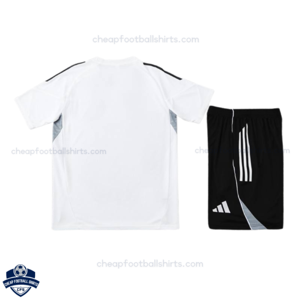 Front View of Inter Miami White Training Kid Football Kit (No sock)