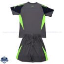 Liverpool Black Goalkeeper Kids Cheap Football Kit 2025/26 - Back View