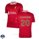 Liverpool Champions 20 Home Men Football Shirt 24/25 - Over View