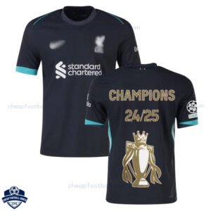 Liverpool Champions Gold Trophy Away Men Football Shirt 24/25 - Over View